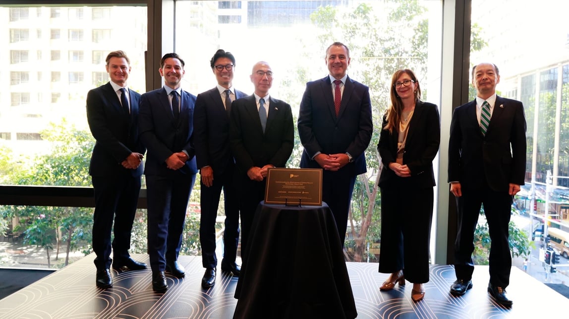 The Investa, Oxford Properties, MEA teams today celebrated the official opening of Parkline Place
